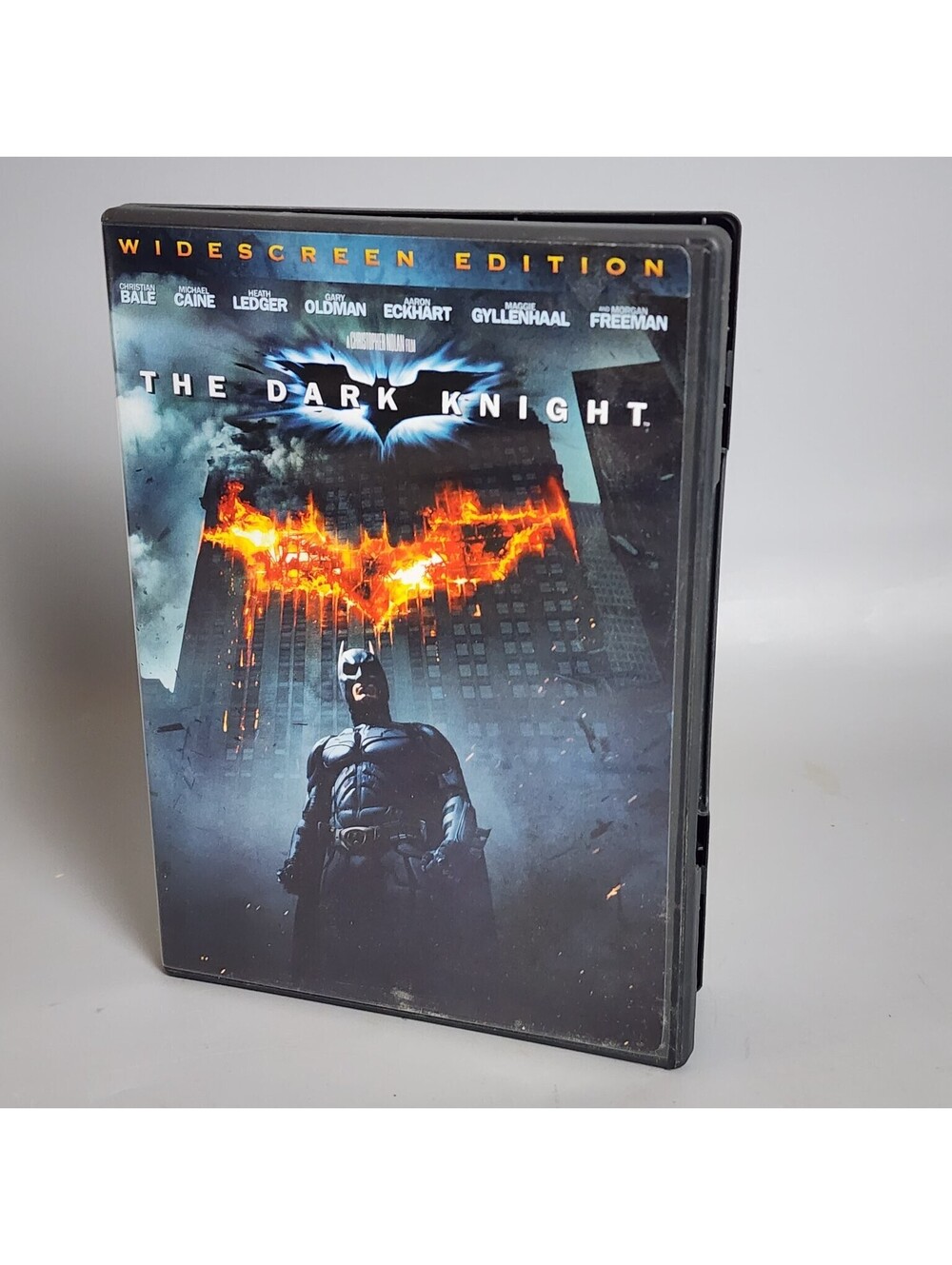 The Dark Knight DVD Widescreen Edition Christian Bale Heath Ledger Batman Movie